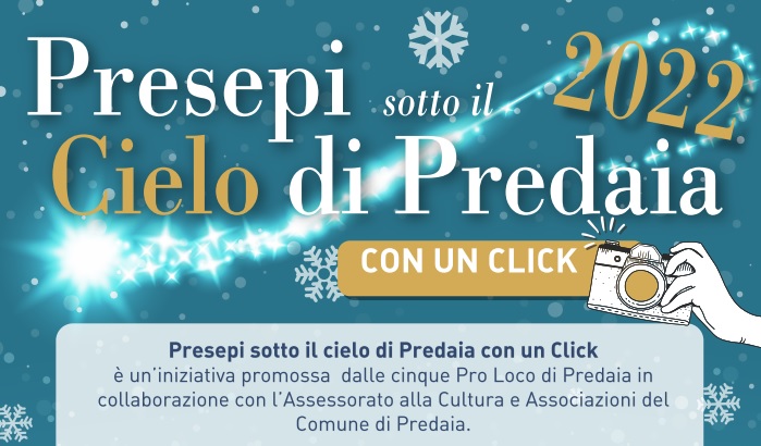 Scopri di più sull'articolo Presepi sotto il cielo di Predaia con un click 2022